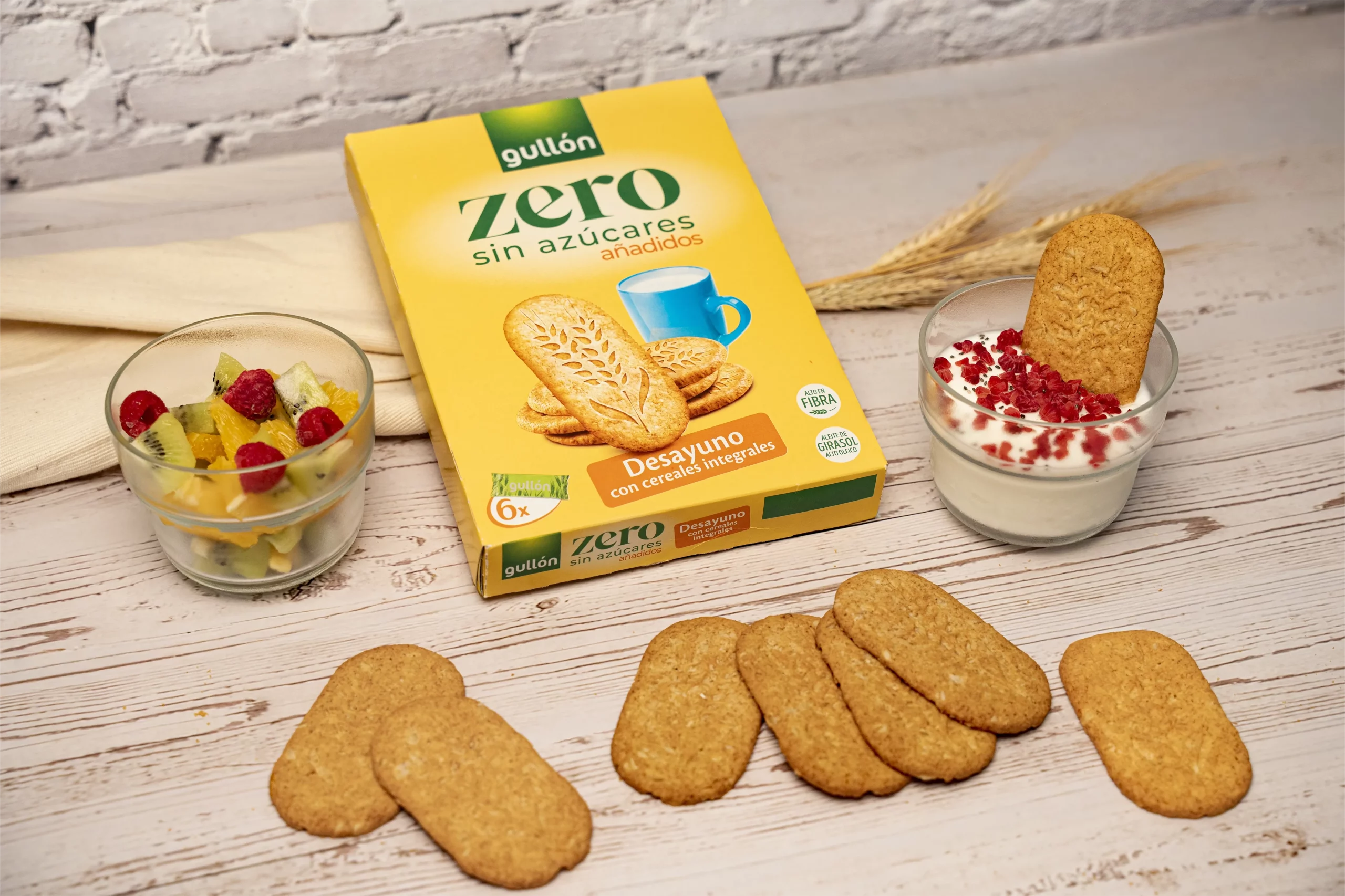 Bolachas pequeno Gullon Zero Sem açucares