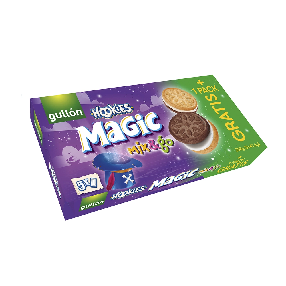 Bolachas Gullón Hookies Magic Mix and Go