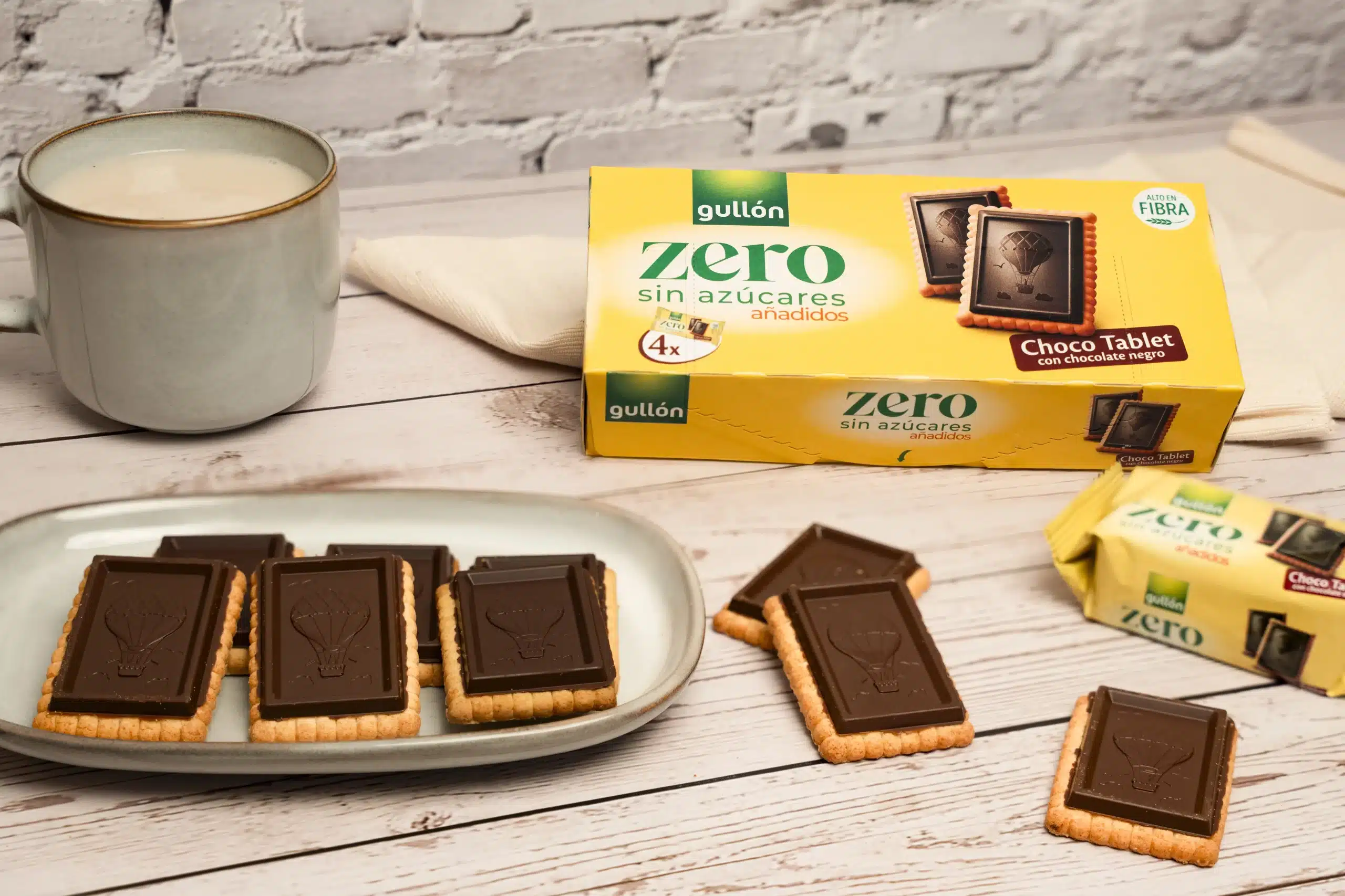 Bolachas Gullon Zero Sem Açucares choco tablet