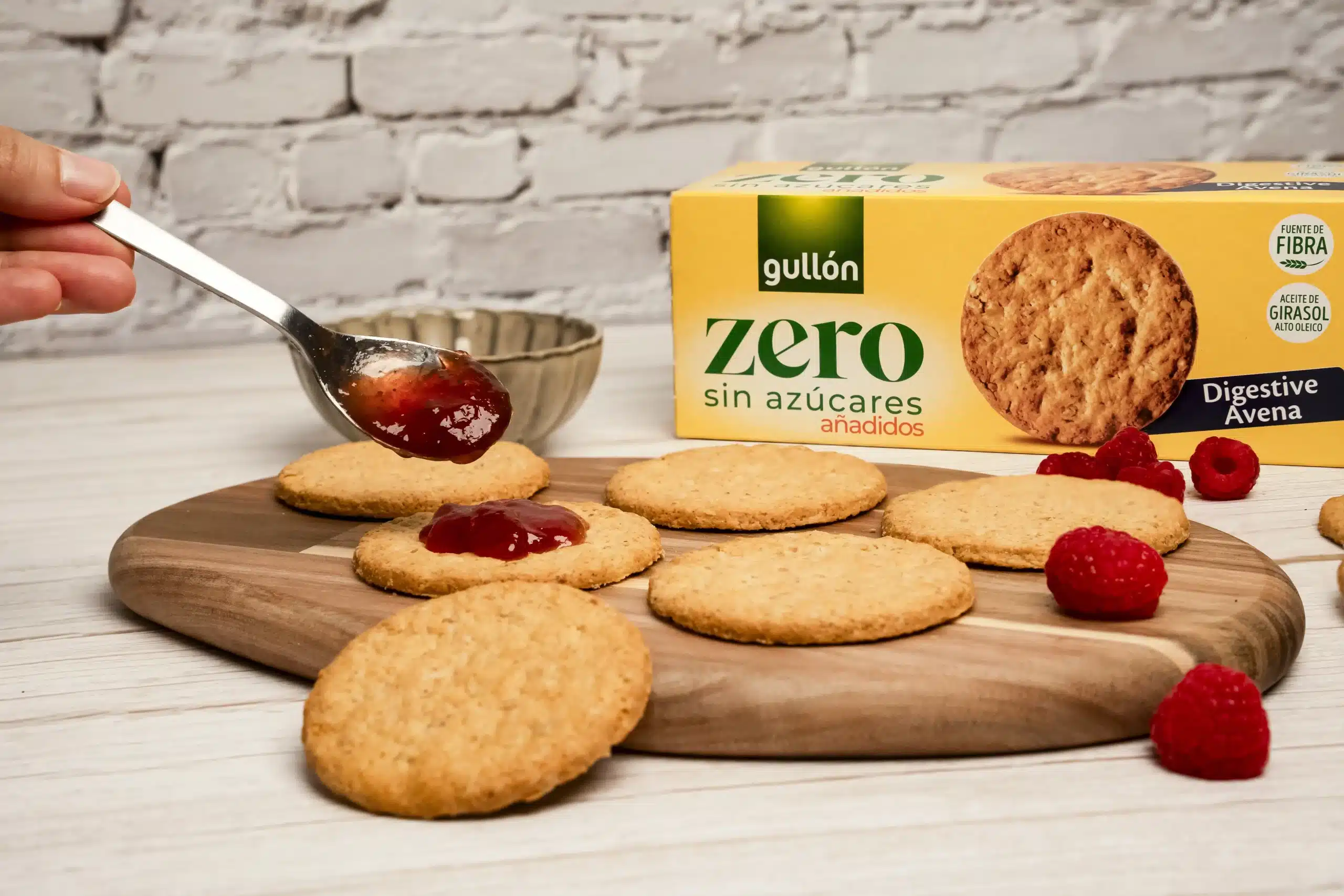 bolachas Gullón Zero Sem Açúcares Digestive Aveia