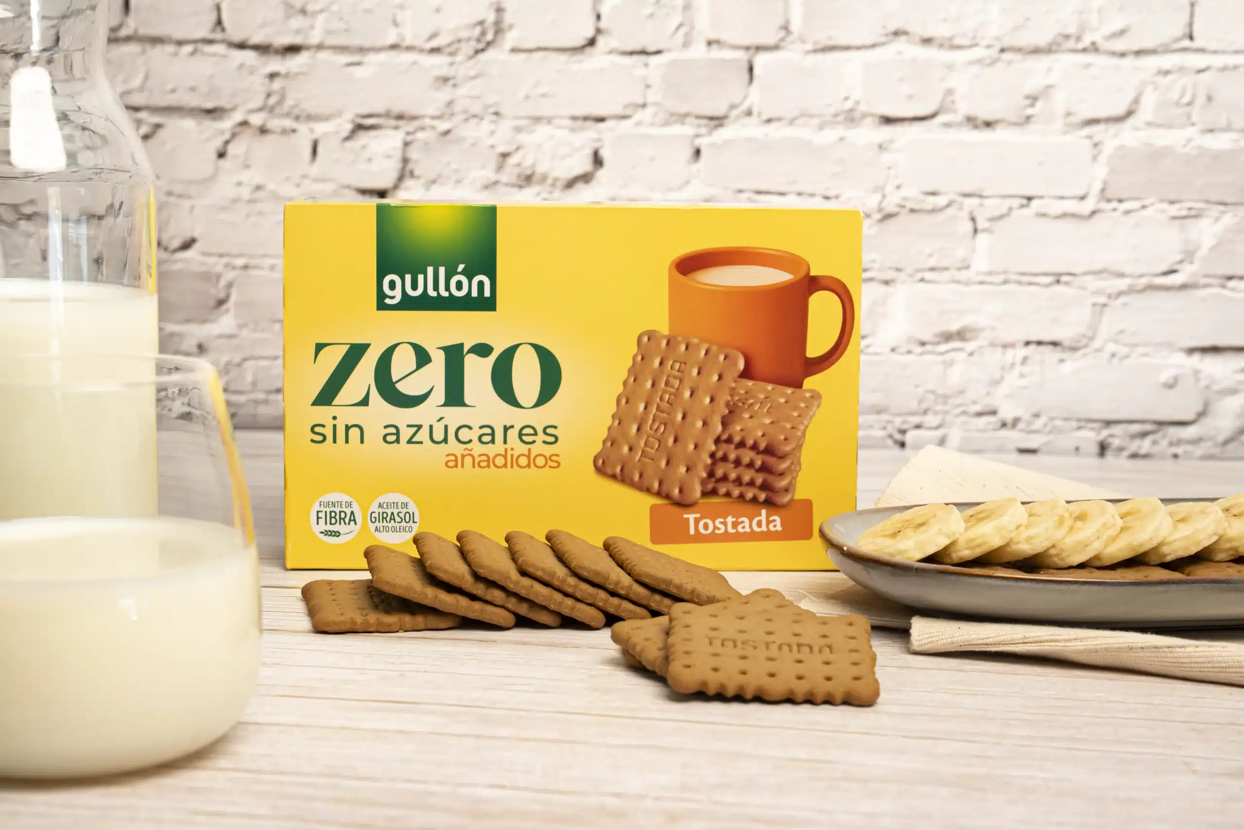 Bolachas Gullon Zero Sem Açúcares Tostada