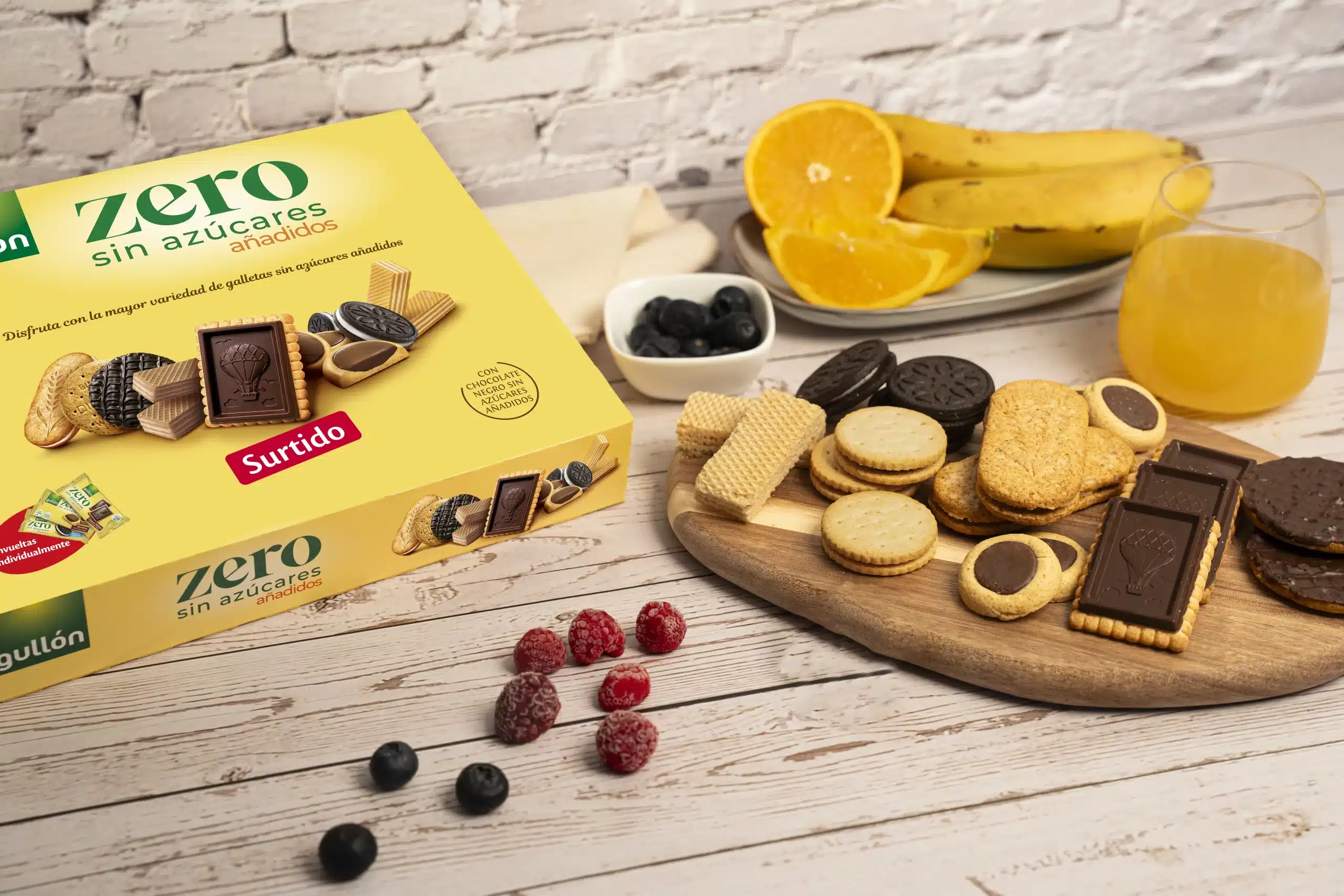 Bolachas Gullon Zero Sem Açucares surtido chocolate