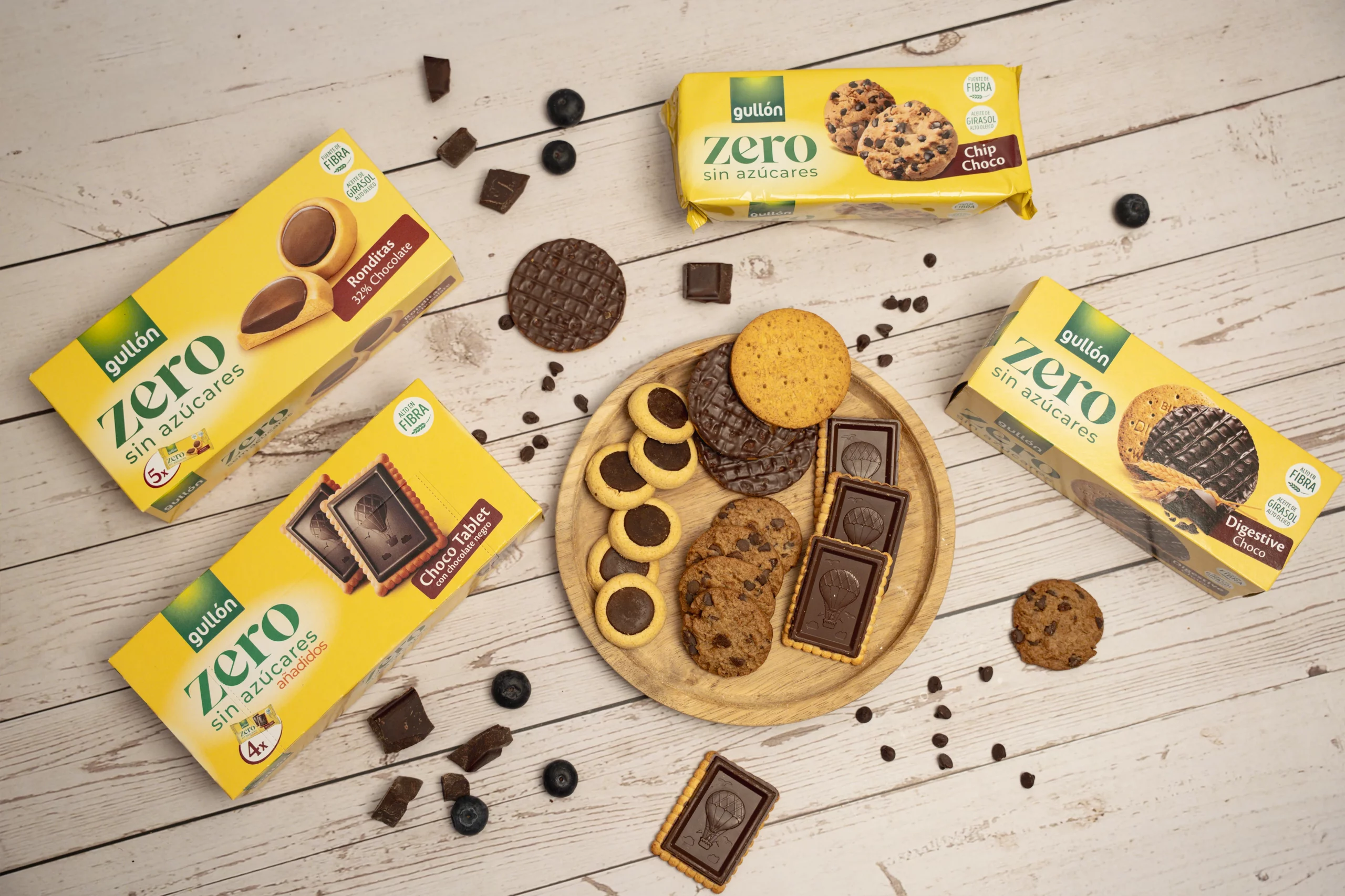 Bolachas Gullon Zero Sem Açucaresate