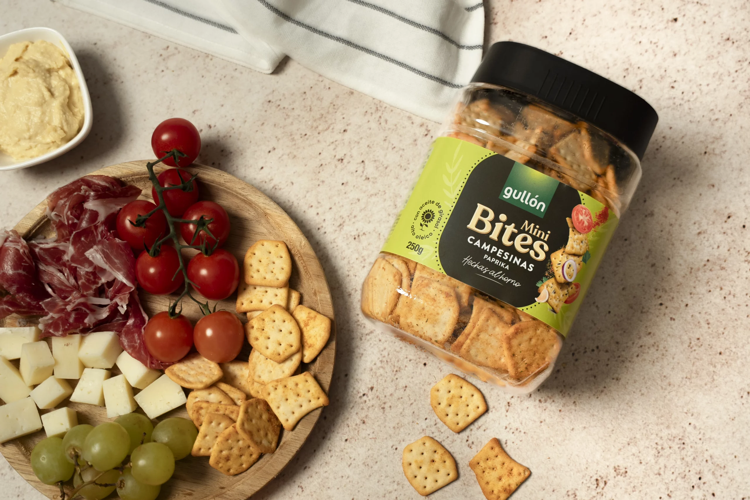 Bolachas Gullon Mini Bites Camponesas