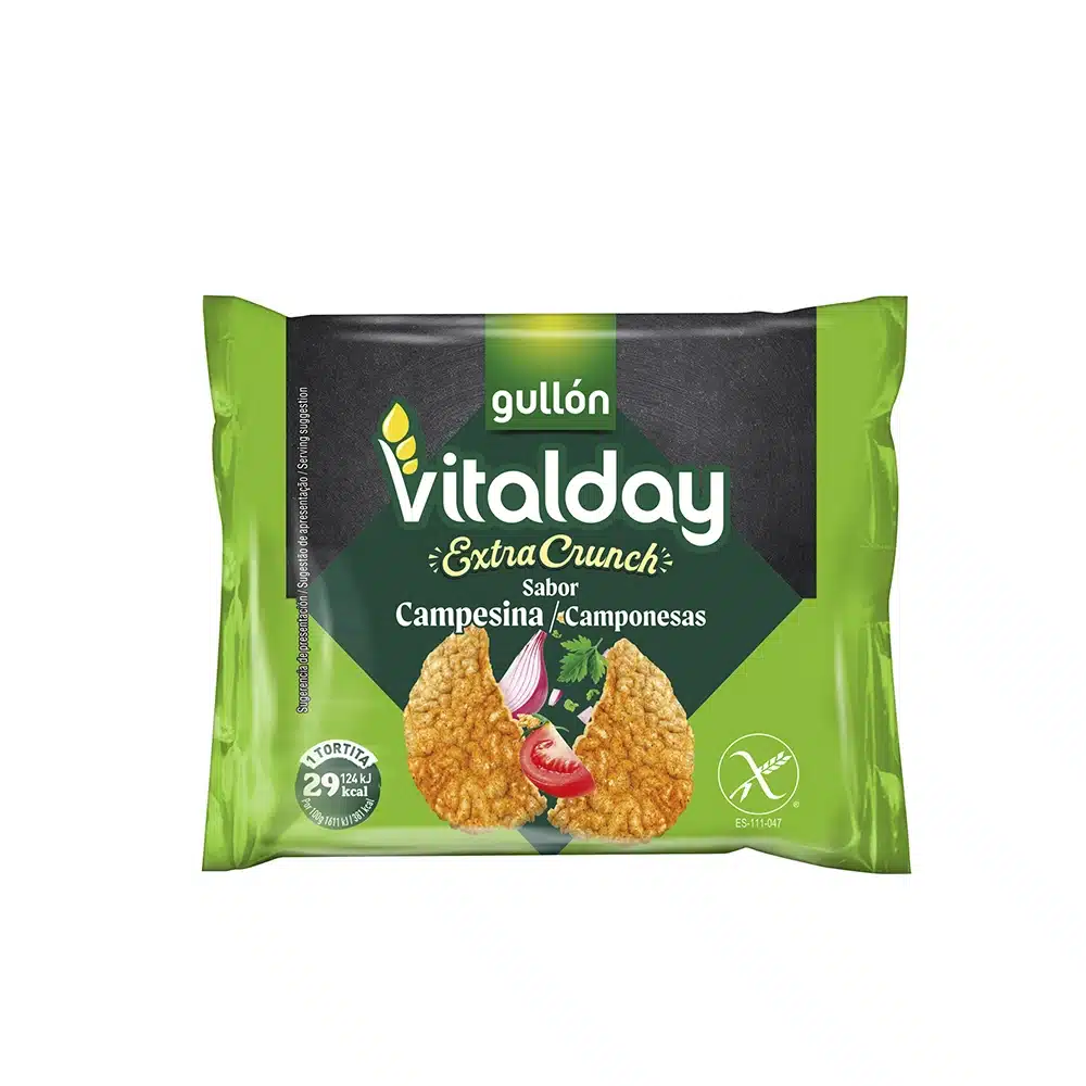 Tortitas Gullon Crunch Camponesas